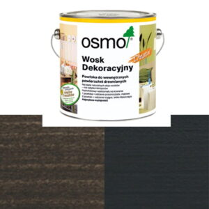 OSMO 3169 Wosk Dekoracyjny Intensywne Kolory CZARNY  0,125 litra