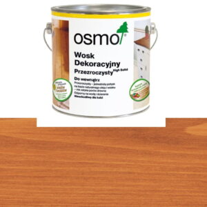 OSMO 3137 Wosk Olejny Dekoracyjny Transparentny WIŚNIA  0,125 litra