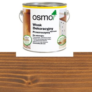 OSMO 3166 Wosk Olejny Dekoracyjny Transparentny ORZECH  0,125 litra
