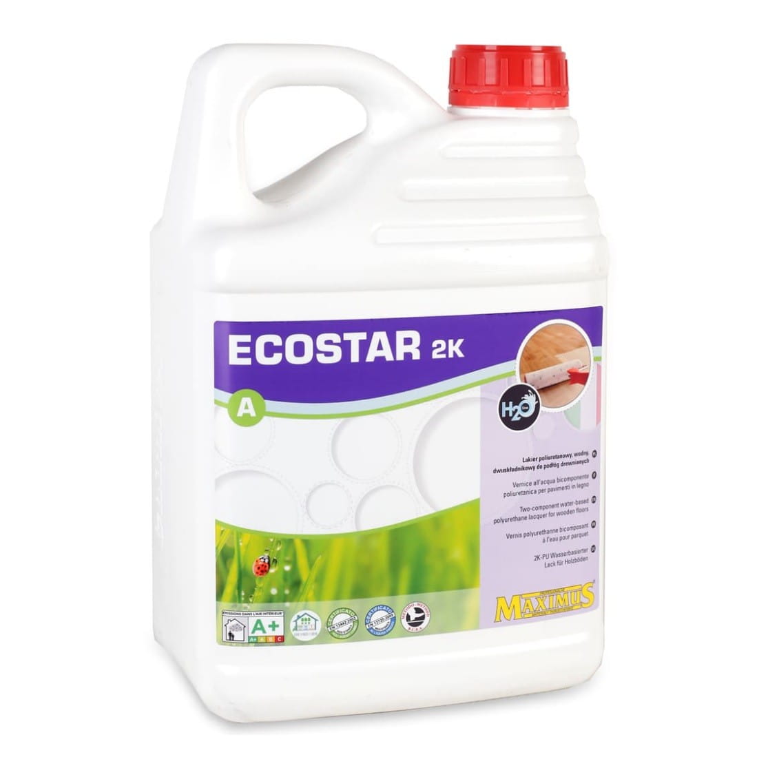Maximus EcoStar 2K A+B Lakier Nawierzchniowy Połysk