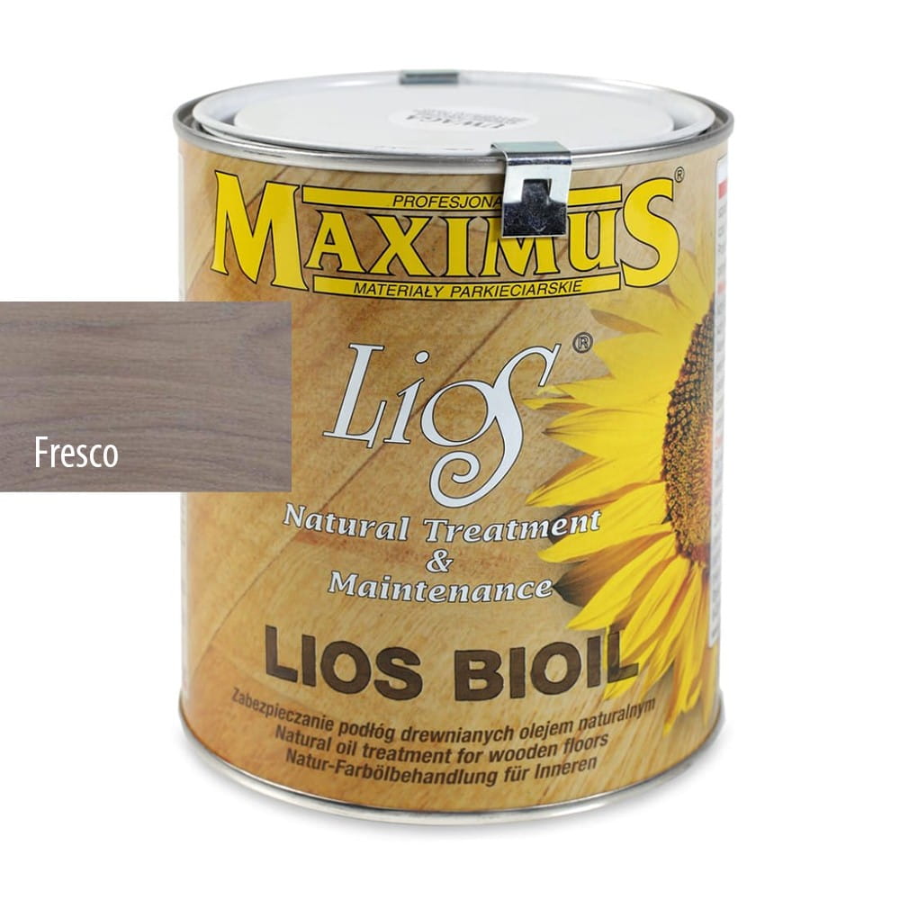 Maximus Lios FRESCO - Naturalny Rozbielony Olej do Podłóg Drewnianych 50 ML