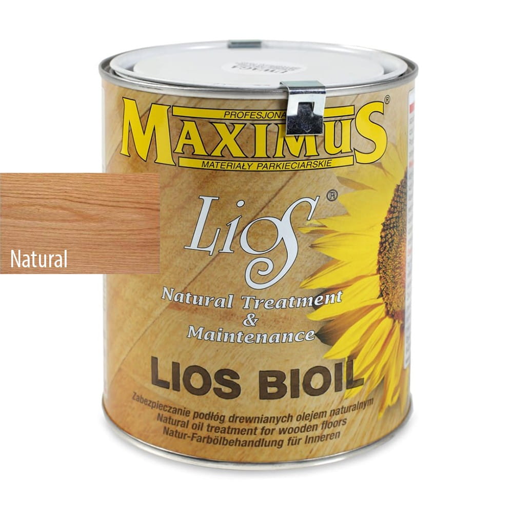 Maximus Lios NATURALNY Olej do Podłóg Drewnianych 50 ML
