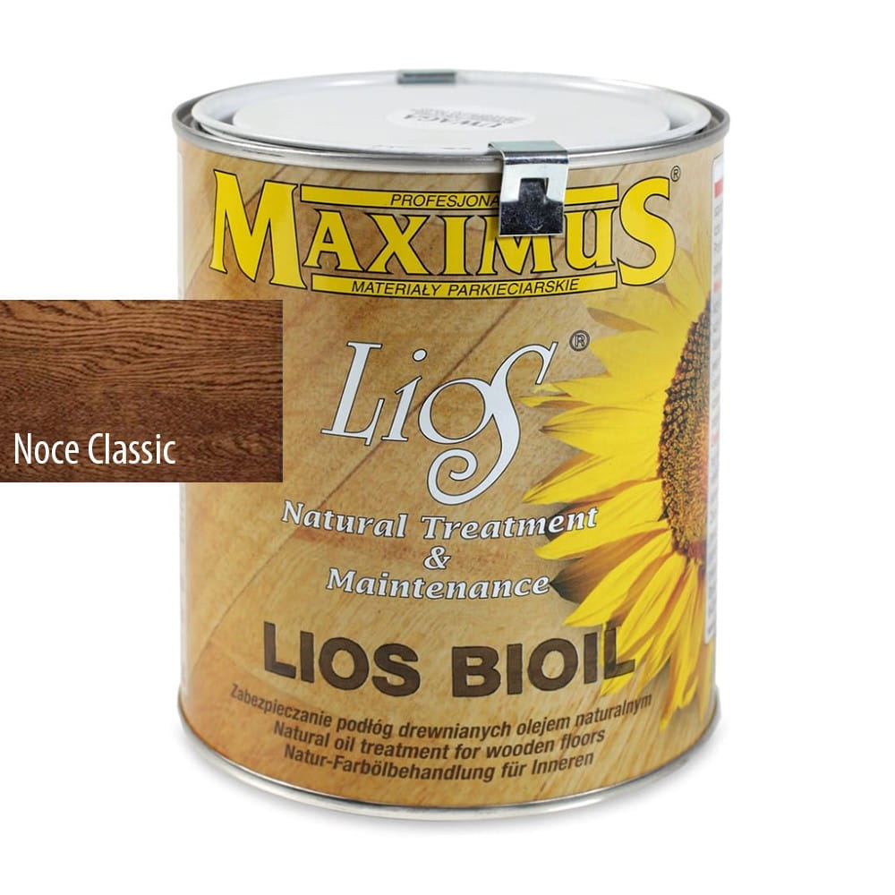 Maximus Lios NOCE CLASSIC - Orzech Olej do Podłóg Drewnianych 50 ML