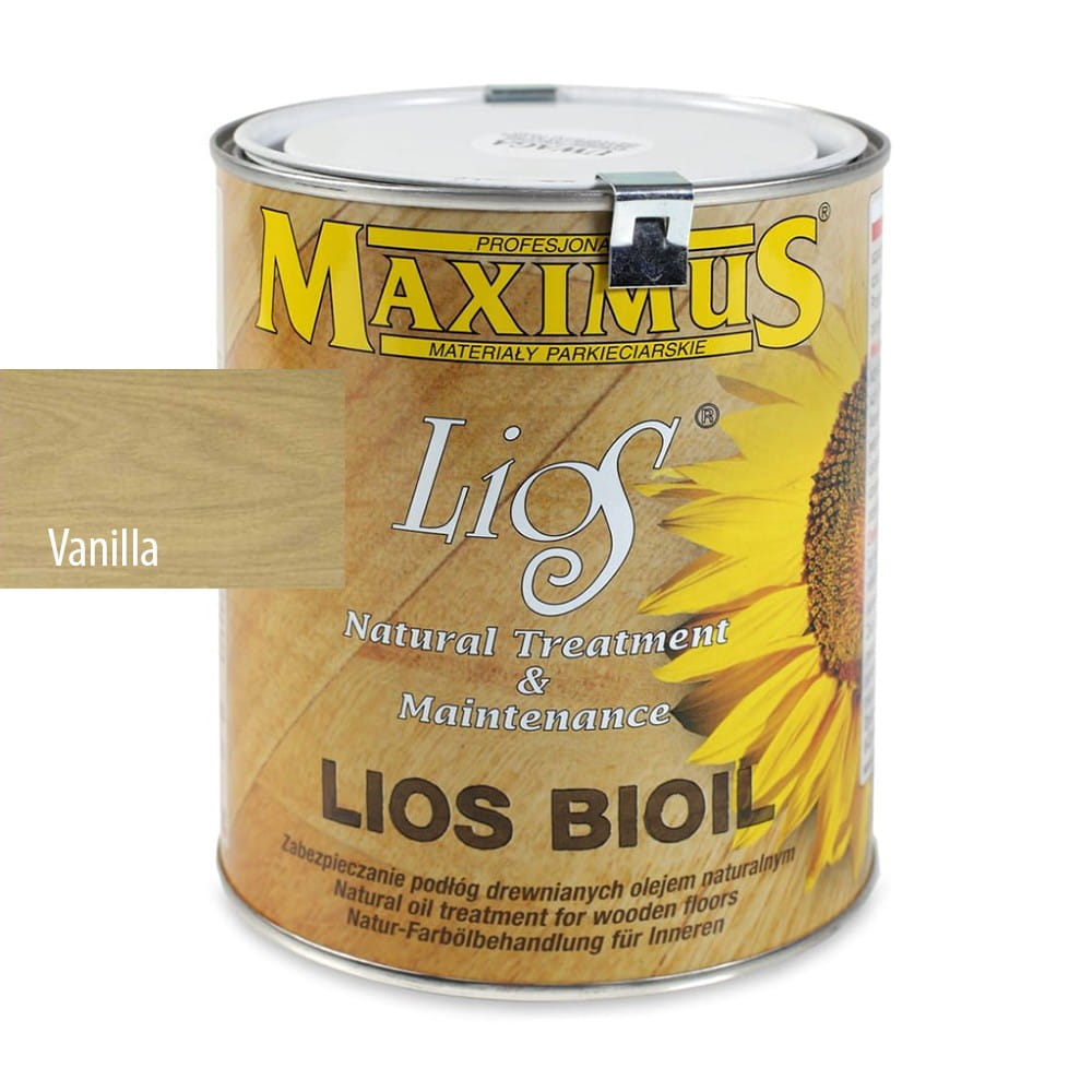 Maximus Lios VANILIA - Waniliowy Olej do Podłóg Drewnianych 50 ML