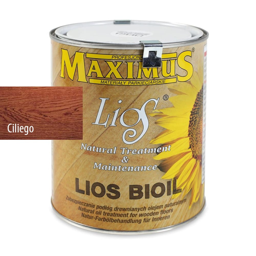 Maximus Lios CILIEGO - Czereśnia Olej do Podłóg Drewnianych 1 litr
