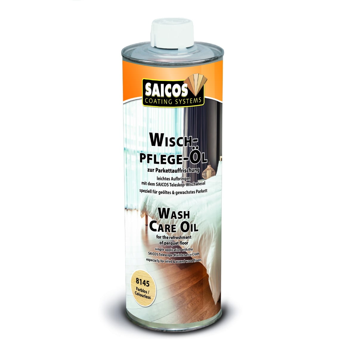 SAICOS 8145 Wash Care Oil Regeneracyjny Półmat 1 litr