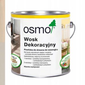 OSMO 3181 Wosk Dekoracyjny Intensywne Kolory Creativ Kamień 2,5 litra