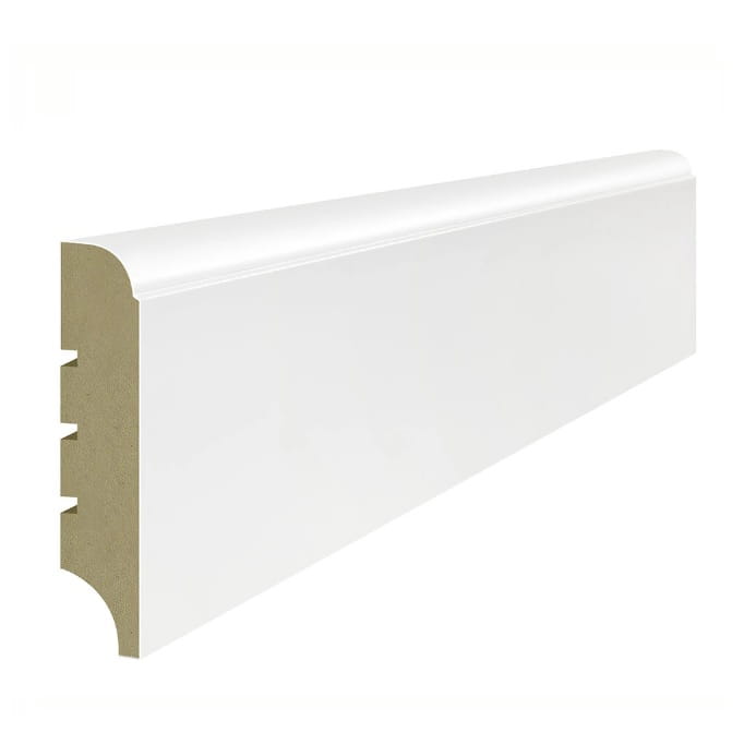 Lagrus CLASSIC R 10 F *PLUS* Listwa 16x80mm (Biała RAL 9003) - dł. 2,44 m - 1 szt.