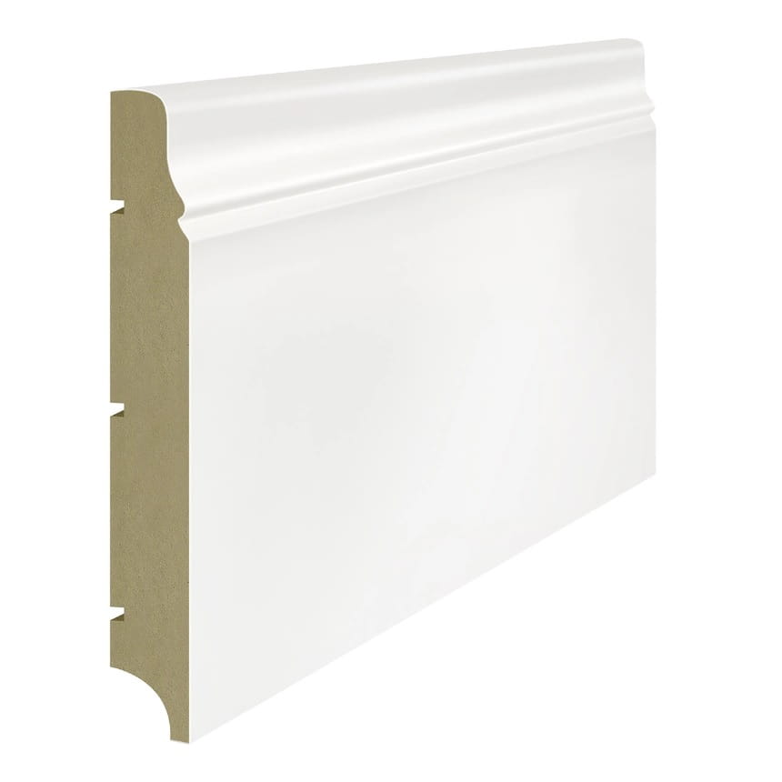 Lagrus KRYM 150 *PLUS* - Listwa 16x150mm (Biała RAL 9003) - dł. 2,44 m - 1 szt.