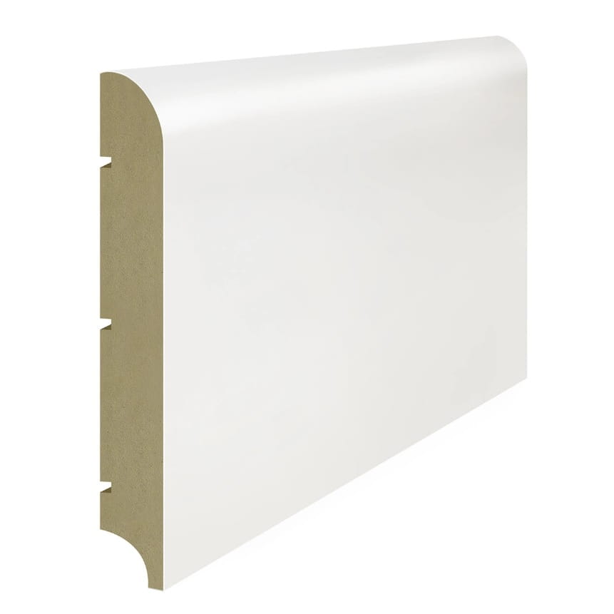 Lagrus LINEA 150 - Listwa 19x150mm (Biała RAL 9003) - dł. 2,44 m - 1 szt.