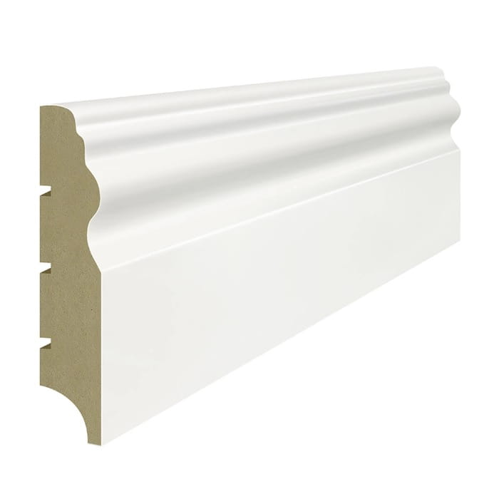 Lagrus LUWR 100 - Listwa 19x100mm (Biała RAL 9003) - dł. 2,44 m - 1 szt.