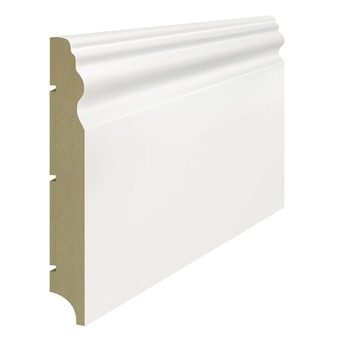 Lagrus LUWR 150 - Listwa 19x150mm (Biała RAL 9003) - dł. 2,44 m - 1 szt.