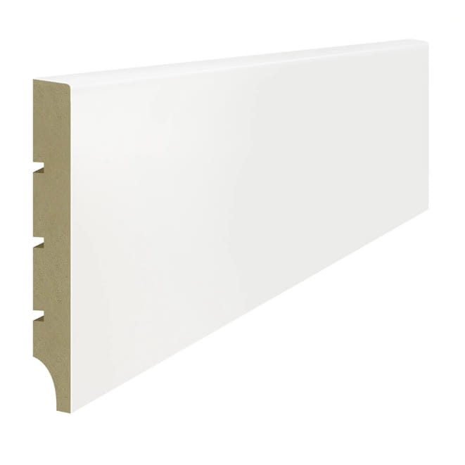 Lagrus SLIM 100 - Listwa 12x100mm (Biała RAL 9003) - dł. 2,44 m - 1 szt.