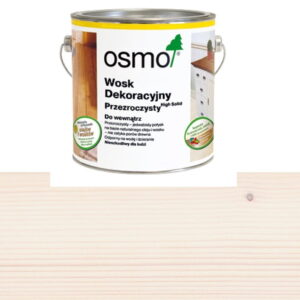 OSMO 3111 Wosk Olejny Dekoracyjny Transparentny BIAŁY 25 litrów