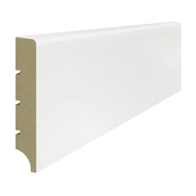 Lagrus STANDARD 100 R 5 - Listwa 16x100mm (Biała RAL 9003) - dł. 2,44 m - 1 szt.