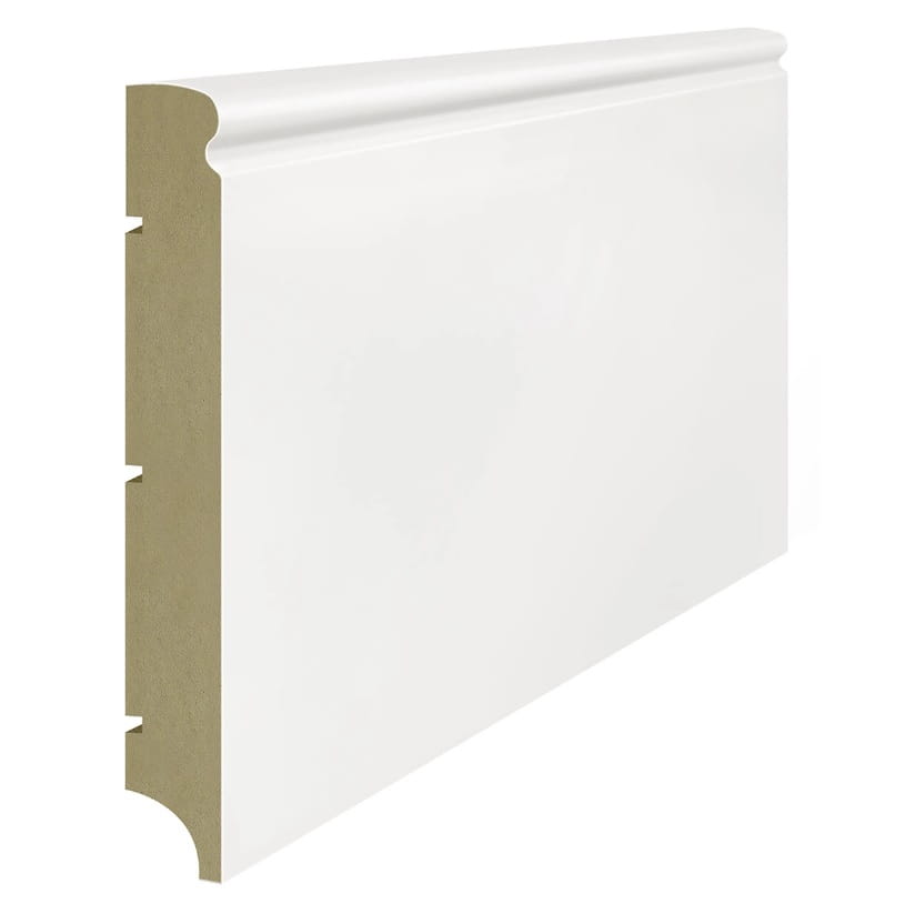 Lagrus TALIA 150 *PLUS* - Listwa 16x150mm (Biała RAL 9003) - dł. 2,44 m - 1 szt.