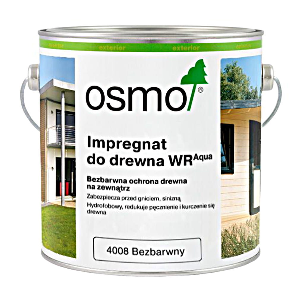 OSMO 4008  Zewnętrzny Impregnat do Drewna WR 0,75 litra