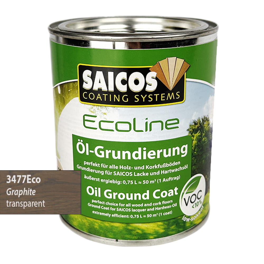 SAICOS 3477 Ecoline Olej Gruntujący Grafit  0,75 litra 1 szt.