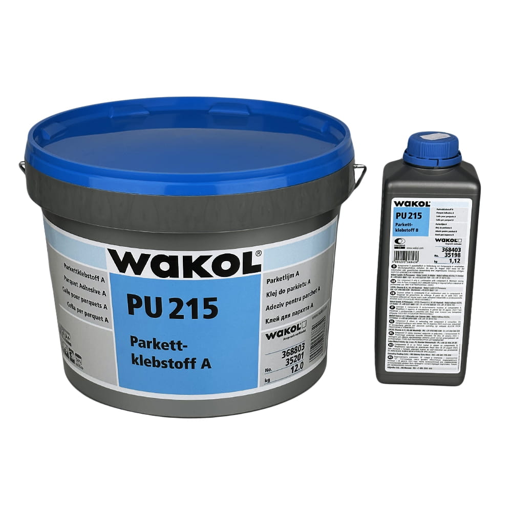 Wakol PU 215 - Dwuskładnikowy, Poliuretanowy Klej do Parkietu 13,12 kg