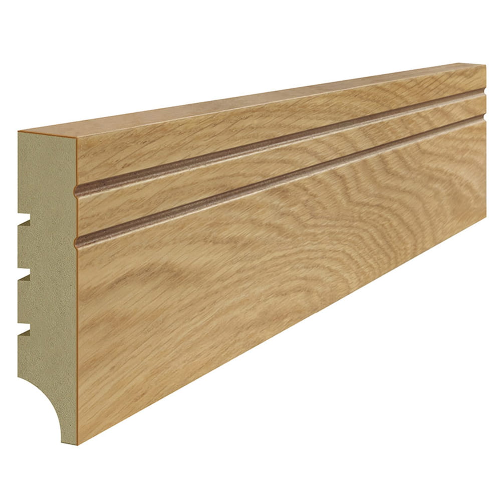 Lagrus NOVA R 1 Listwa 16x80mm (Fornir Lakierowany) - dł. 2,44 m - 1 szt.