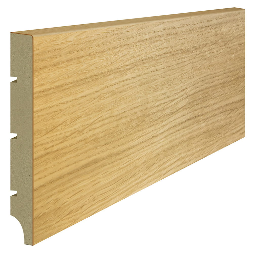 Lagrus SLIM 120 Listwa 12x100mm (Fornir Lakierowany) - dł. 2,44 m - 1 szt.