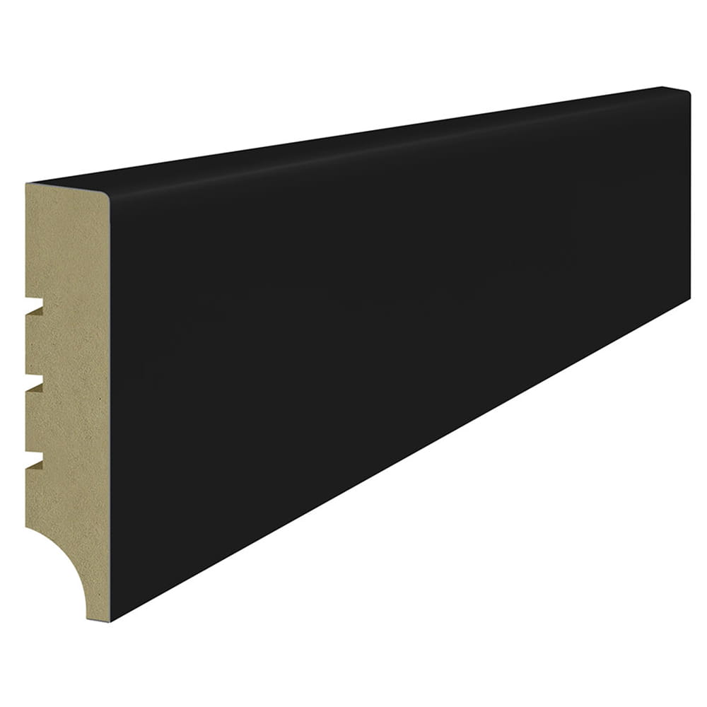 Lagrus CLASSIC R 1 *PLUS* Listwa 16x80mm (Czarna RAL 9005) - dł. 2,44 m - 1 szt.