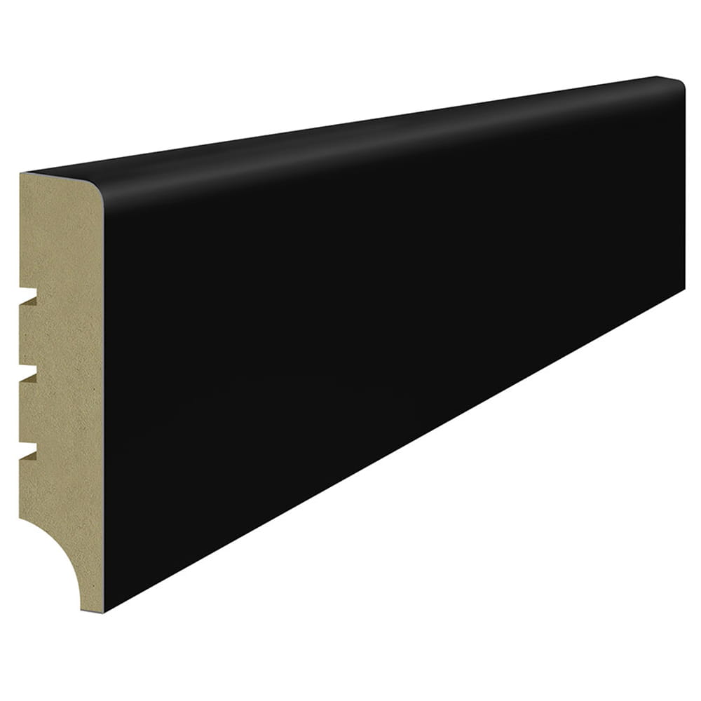 Lagrus CLASSIC R 5 *PLUS* Listwa 16x80mm (Czarna RAL 9005) - dł. 2,44 m - 1 szt.