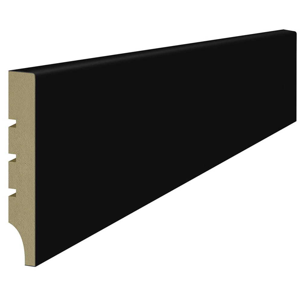 Lagrus SLIM 80 *PLUS* Listwa 12x80mm (Czarna RAL 9005) - dł. 2,44 m - 1 szt.