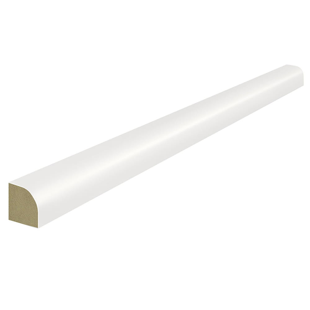 Lagrus Ćwierćwałek PLUS 16/16 - Listwa MDF 2440 (Biały RAL 9003) - dł. 2,44 m - 1 szt.