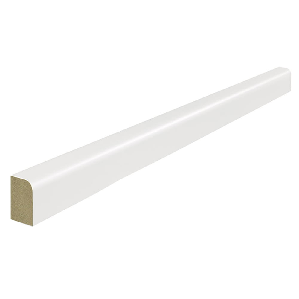 Lagrus Ćwierćwałek PLUS 12/20 - Listwa MDF 2440 (Biały RAL 9003) - dł. 2,44 m - 1 szt.