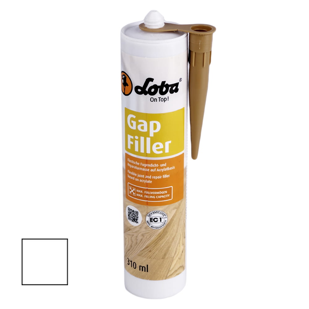 LOBA GapFiller (1) Akrylowy Wypełniacz do Szczelin BIAŁY 310 ml 1 szt.