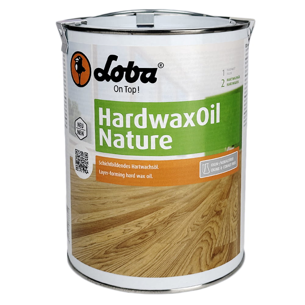 LOBA Markant HardwaxOil NATURE - Wosk Twardy Surowe Drewno 2,5 litra