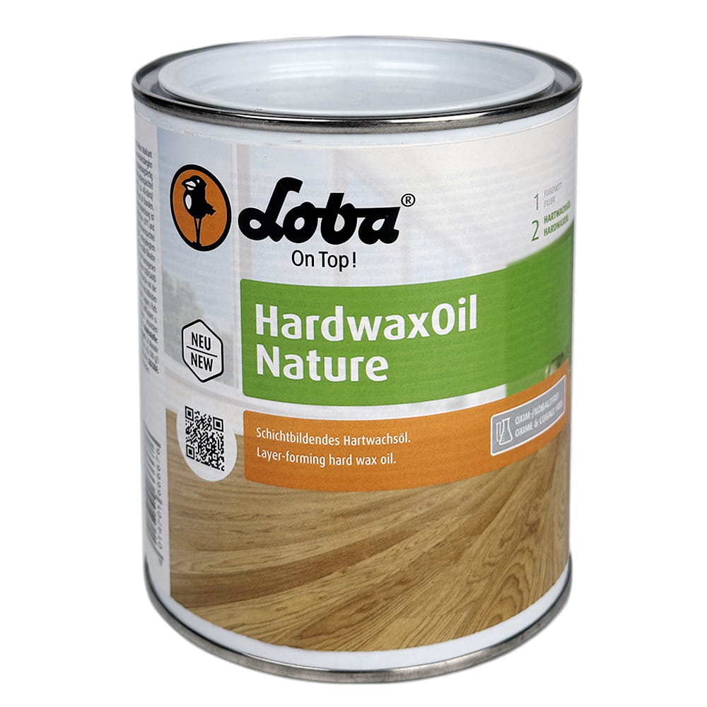 LOBA Markant HardwaxOil NATURE - Wosk Twardy Surowe Drewno 0,75 litra