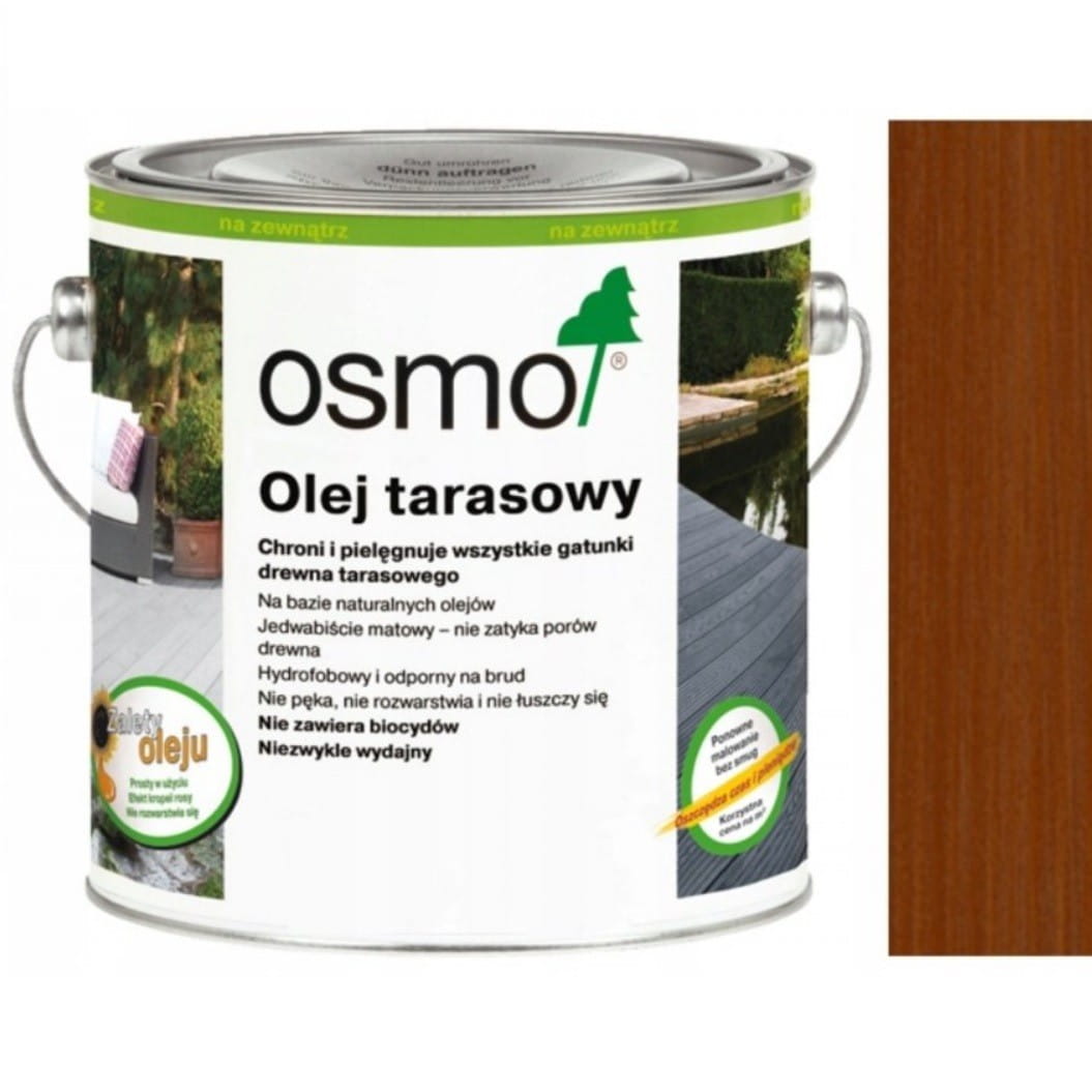 OSMO 016 Bangkirai Ciemny Olej do Tarasów  2,50 litra