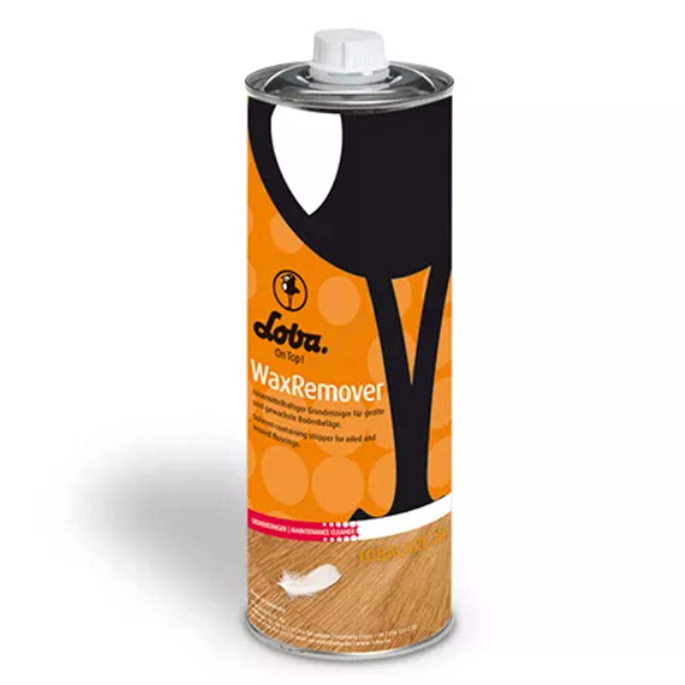 LOBA WaxRemover - Rozpuszczalnikowy Środek do Gruntownego Czyszczenia i Usuwania Wosku 1 litr 1 szt.