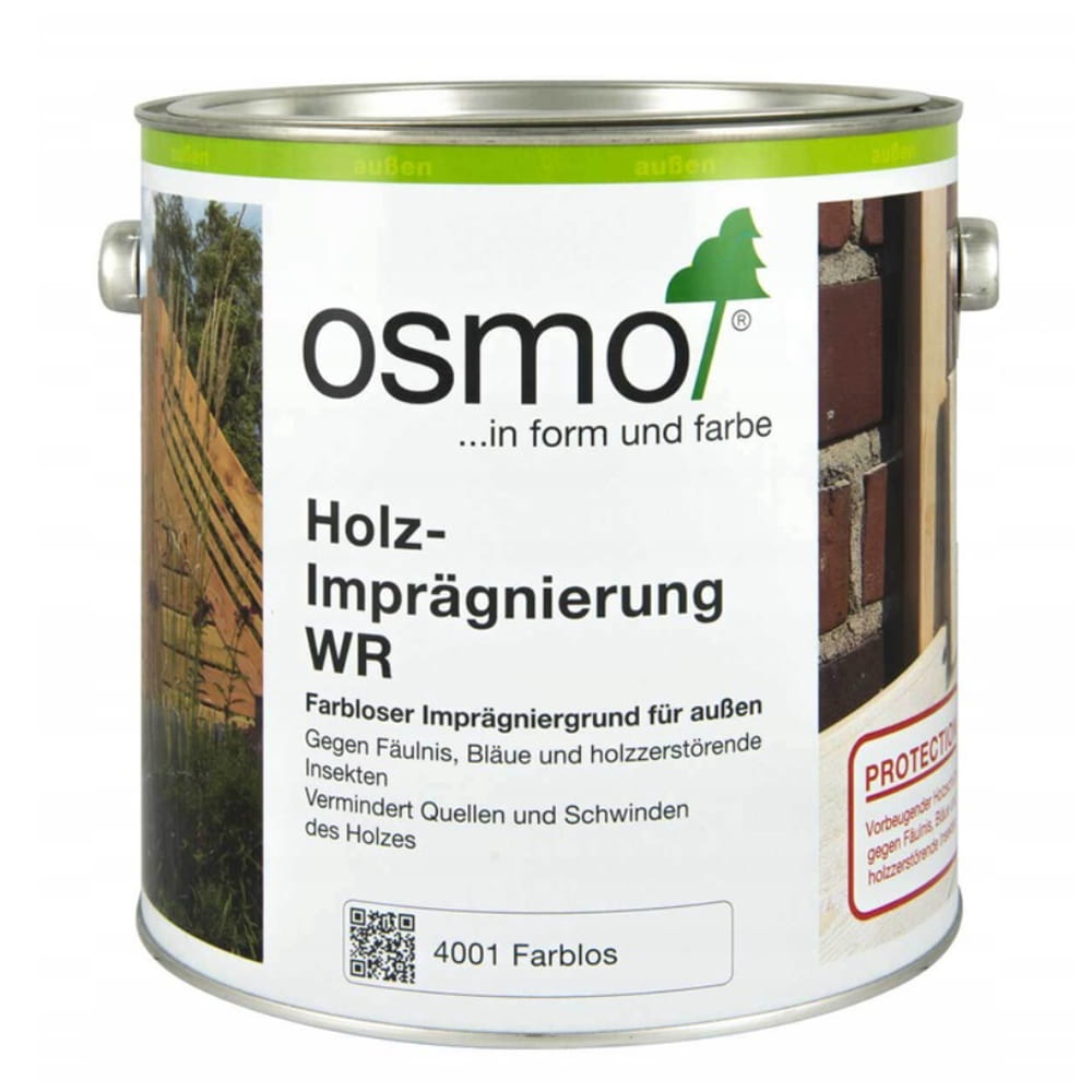 OSMO 4001 Zewnętrzny Impregnat do Drewna WR 2,5 litra 1 szt.