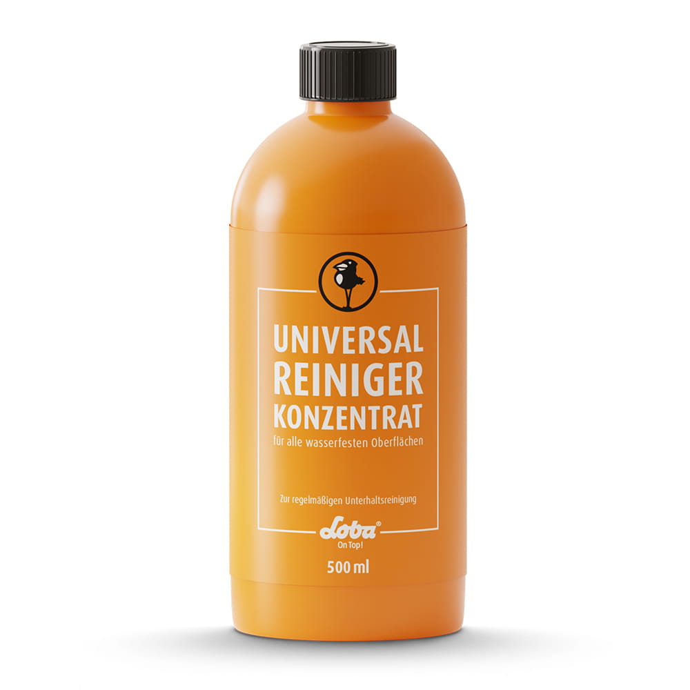 LOBAHOME BodenReiniger+ Środek Do Czyszczenia Paneli, Laminatu, Korka, PCW 0,5 litra