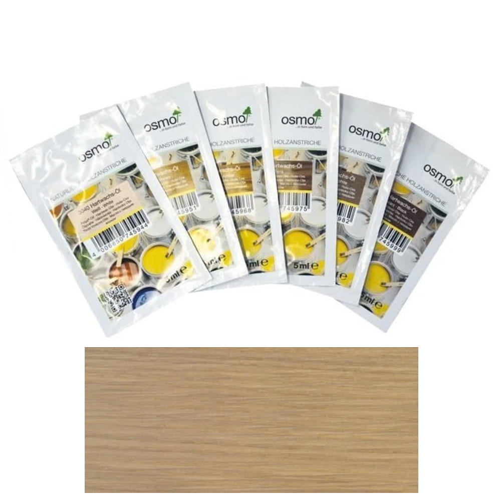 OSMO 3041 Wosk Twardy Olejny KOLOR Surowe Drewno 0,005 litra 1 szt.