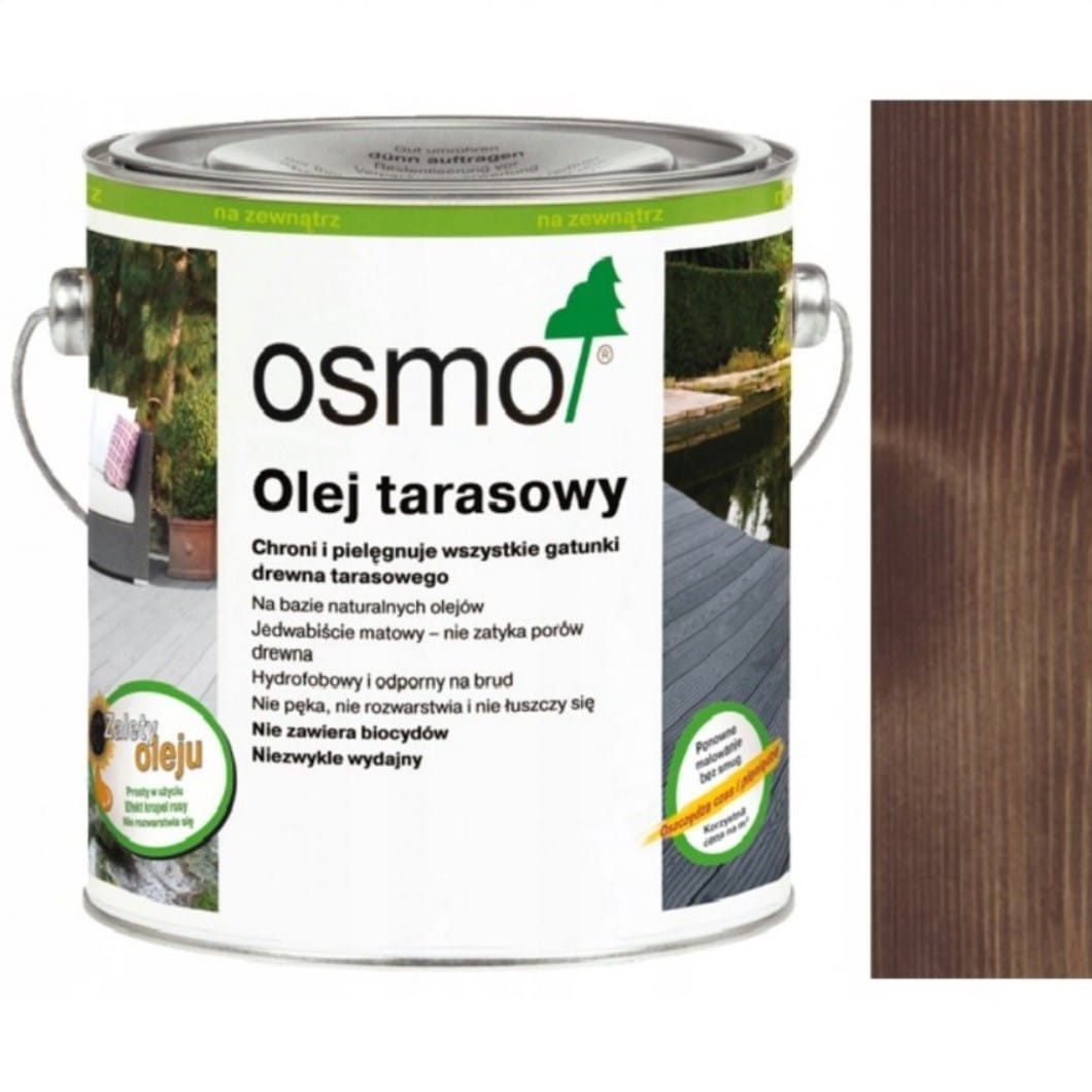OSMO 021 Dąb Brunatny Olej do Tarasów 25 litrów