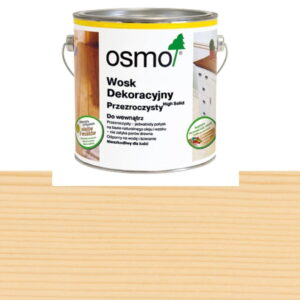 OSMO 3136 Wosk Olejny Dekoracyjny Transparentny BRZOZA 0,125 litra