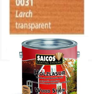 SAICOS 0031 Lazura Olejna do Ochrony Drewna MODRZEW 2,5 litra