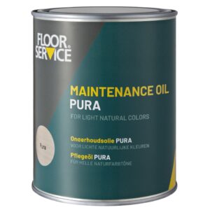 Overmat Floorservice Pflegeöl PURA - Olej Konserwujący do Efektu Surowego Drewna 1 litr 1 szt.