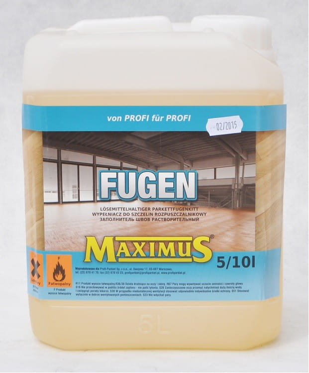 Maximus Fugen - Rozpuszczalnikowy Wypełniacz do Szczelin 10 litrów