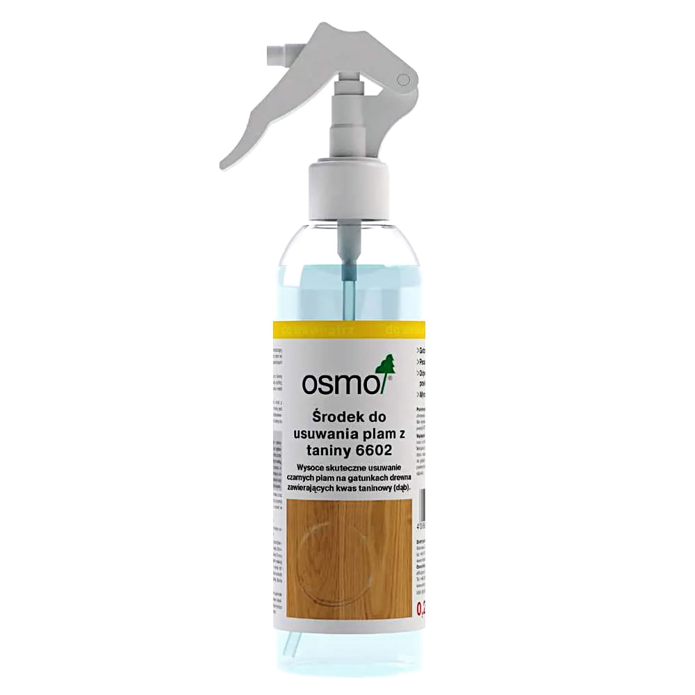 OSMO 6602 Środek do Usuwania Czarnych Plam z Taniny 0,25 Litra 1 szt.