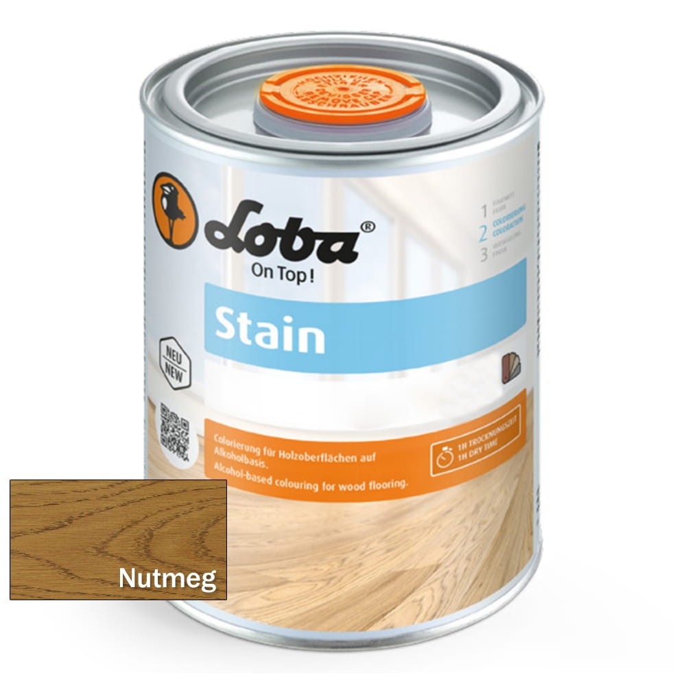 Loba Stain Nutmeg - Barwienie Drewna Pod Olej i Lakier 0,1 litra 1 szt.