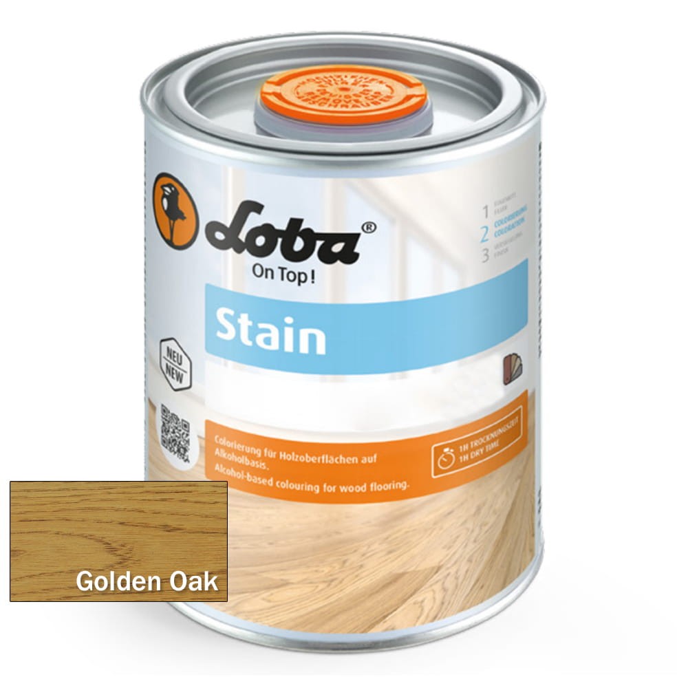 Loba Stain Golden Oak - Barwienie Drewna Pod Olej i Lakier 0,1 litra 1 szt.