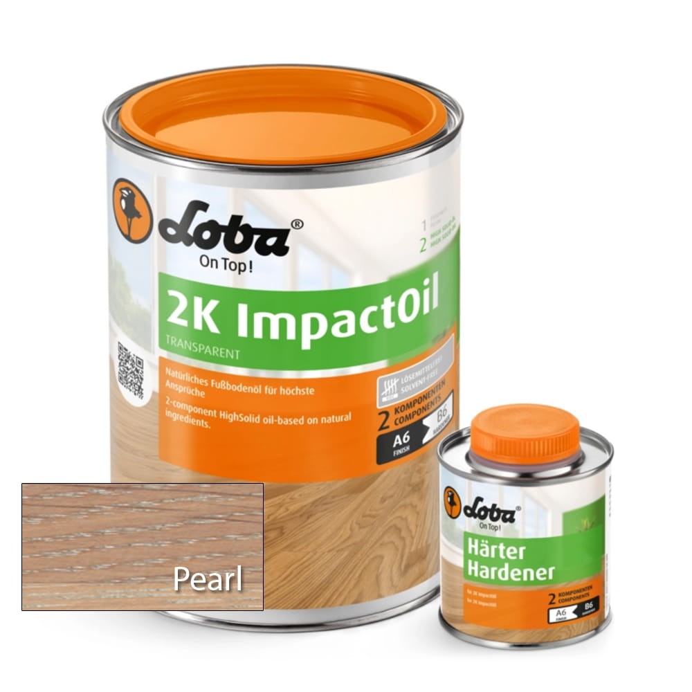 LOBA HS 2K ImpactOil (Pearl) – Olej 2K do Użytku Publicznego | 0,75 litra 1 szt.