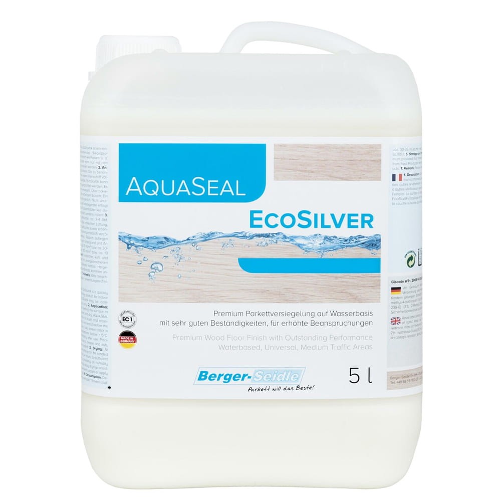 Berger-Seidle - AquaSeal EcoSilver MAT Lakier Wodny 1K | 5 litrów 1 szt.