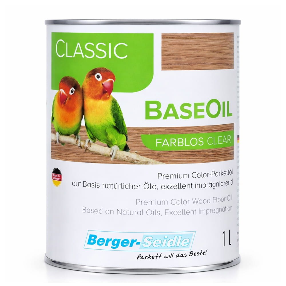 Berger-Seidle Classic BaseOil NATURALNY Olej Głęboko Penetrujący | 1 litr 1 szt.
