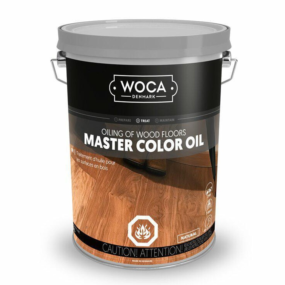 WOCA Master Colour Oil Natural – Środek do Olejowania Podłóg Drewnianych | 5 litrów 1 szt.